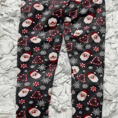 No Boundaries Women's Size XL  (15-17) Juniors Leggings Christmas Pattern